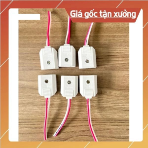 Phích cái, phích đực_ Phich cắm dương 250v 10a hàng đẹp